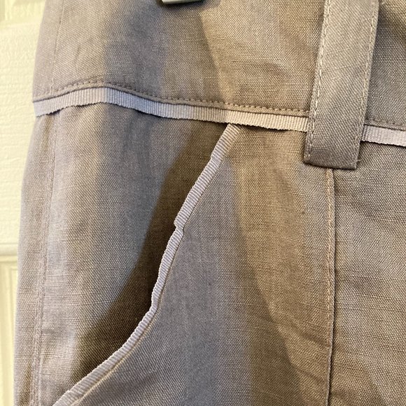 Linen Pants - Plum Color - NWT - Picture 3 of 12